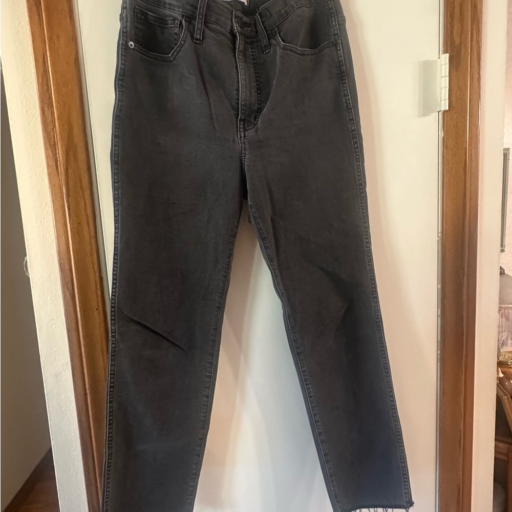 Madewell “Stovepipe” Faded Black jeans - 28